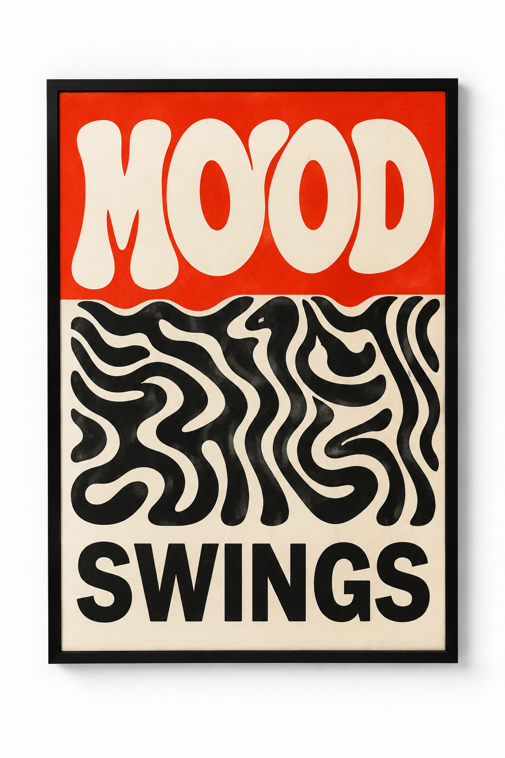 Tableaux Galerie Rétro – 60 × 80 cm — Mood Swings