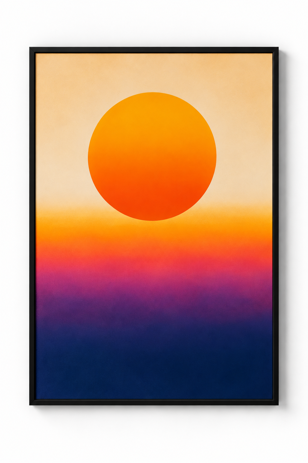 Tableaux Galerie Rétro – 60 × 80 cm — Coucher de soleil