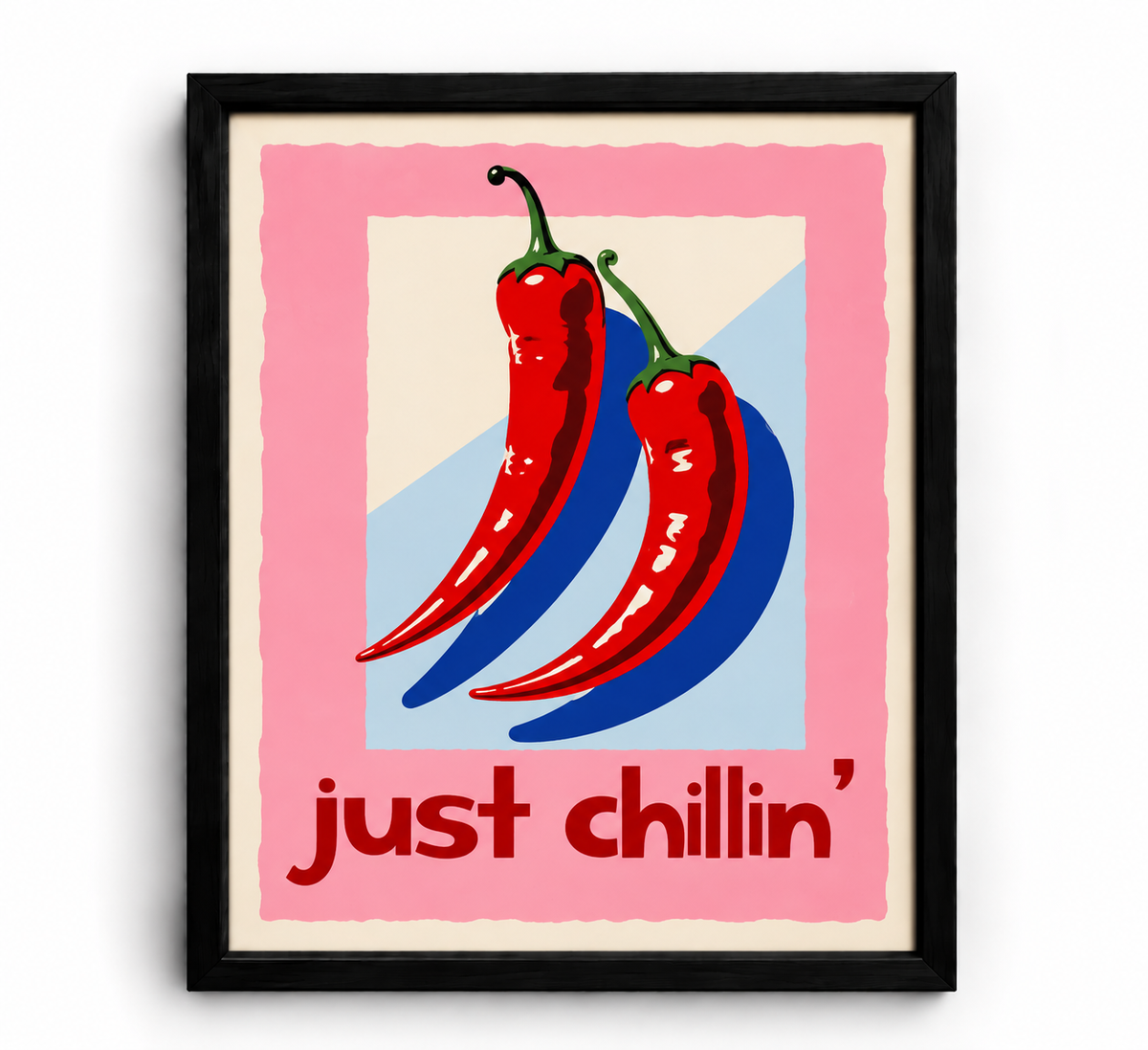 Tableaux Pop & Messages – 30 × 45 cm — Just Chillin’