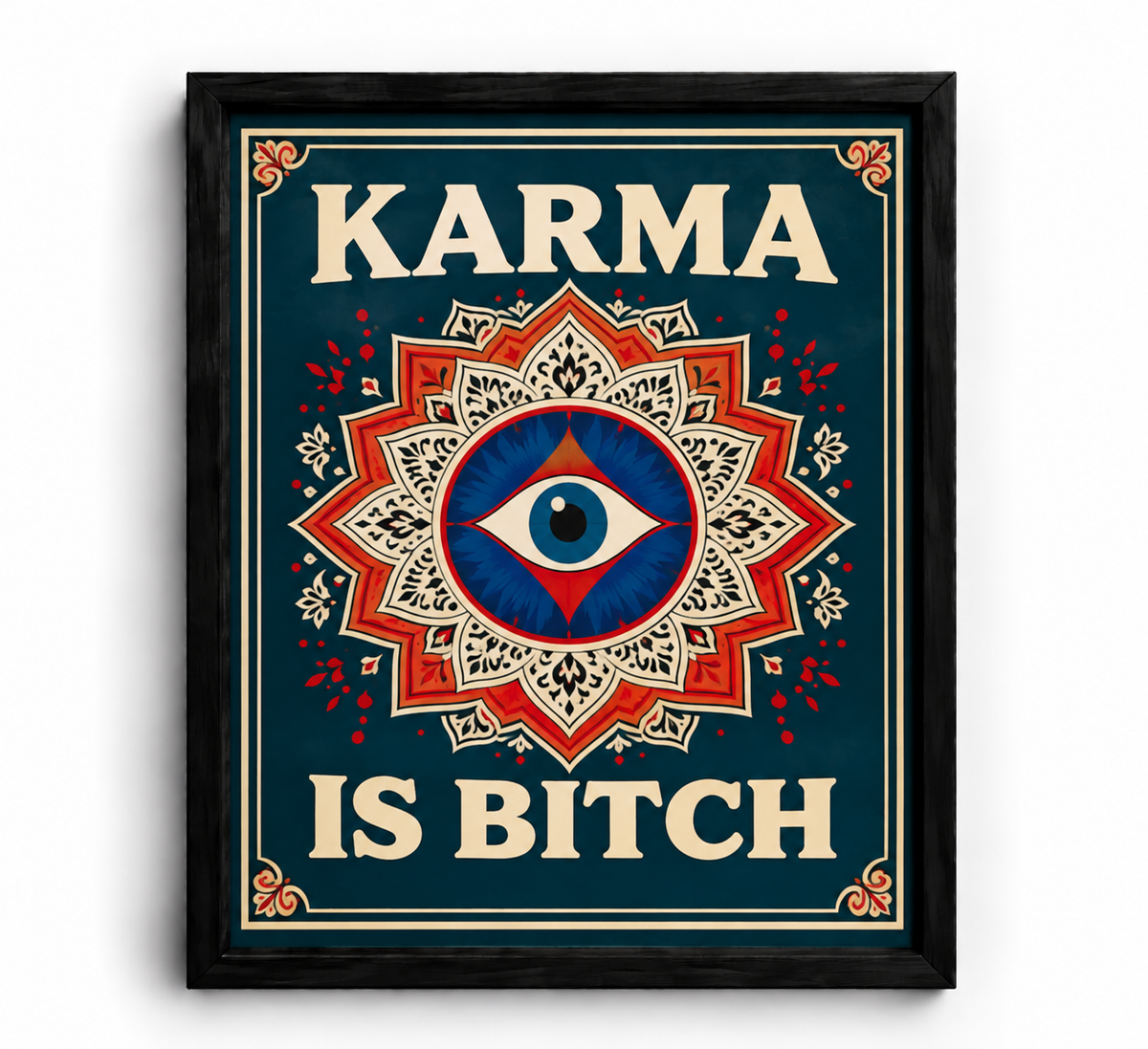 Tableaux Pop & Messages – 30 × 45 cm — Karma